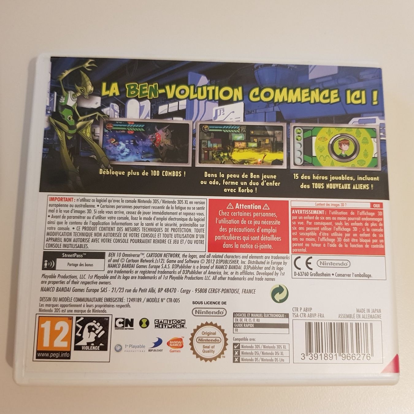 Nintendo Jeux: Ben 10 Omniverse /3DS – D'occasion à Münchenstein par 2DGames 1