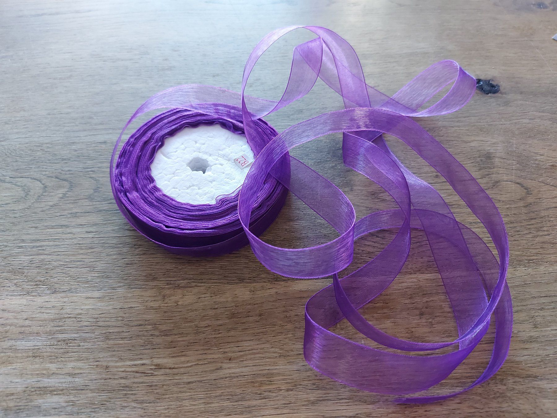 Nastri decorativi: Dekoband Lila Geschenkband 15 mm – Nuovo (secondo la descrizione) da Langenthal venduto da zelgaz