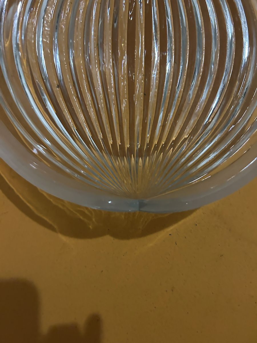 Ciotole: A Big Elegant Crystal Glass Bowl – Usato da Genève venduto da Noemie.wrmsi 3