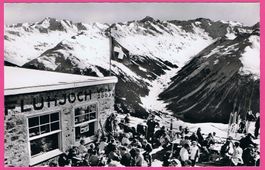 Weissfluhjoch 2663m sehr belebt
