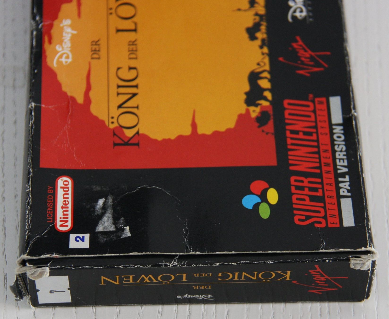 Giochi: SNES Der König der Löwen – Usato da Fisibach venduto da Retrogames24 3