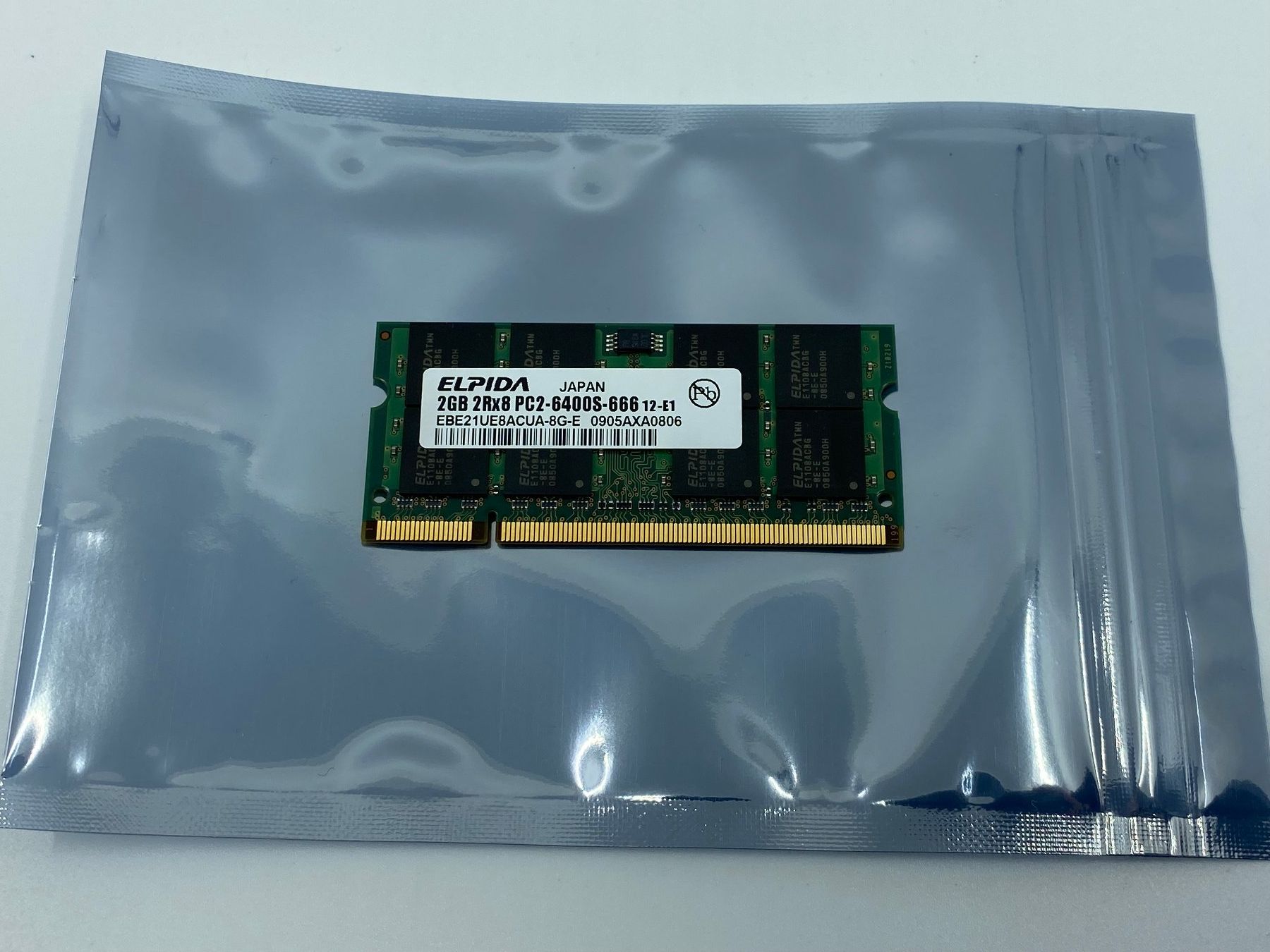 Memoria / RAM: 2GB 2Rx8 PC2 6400S-666 Notebook Memory Modul – Usato da Langwiesen venduto da Restposten-24