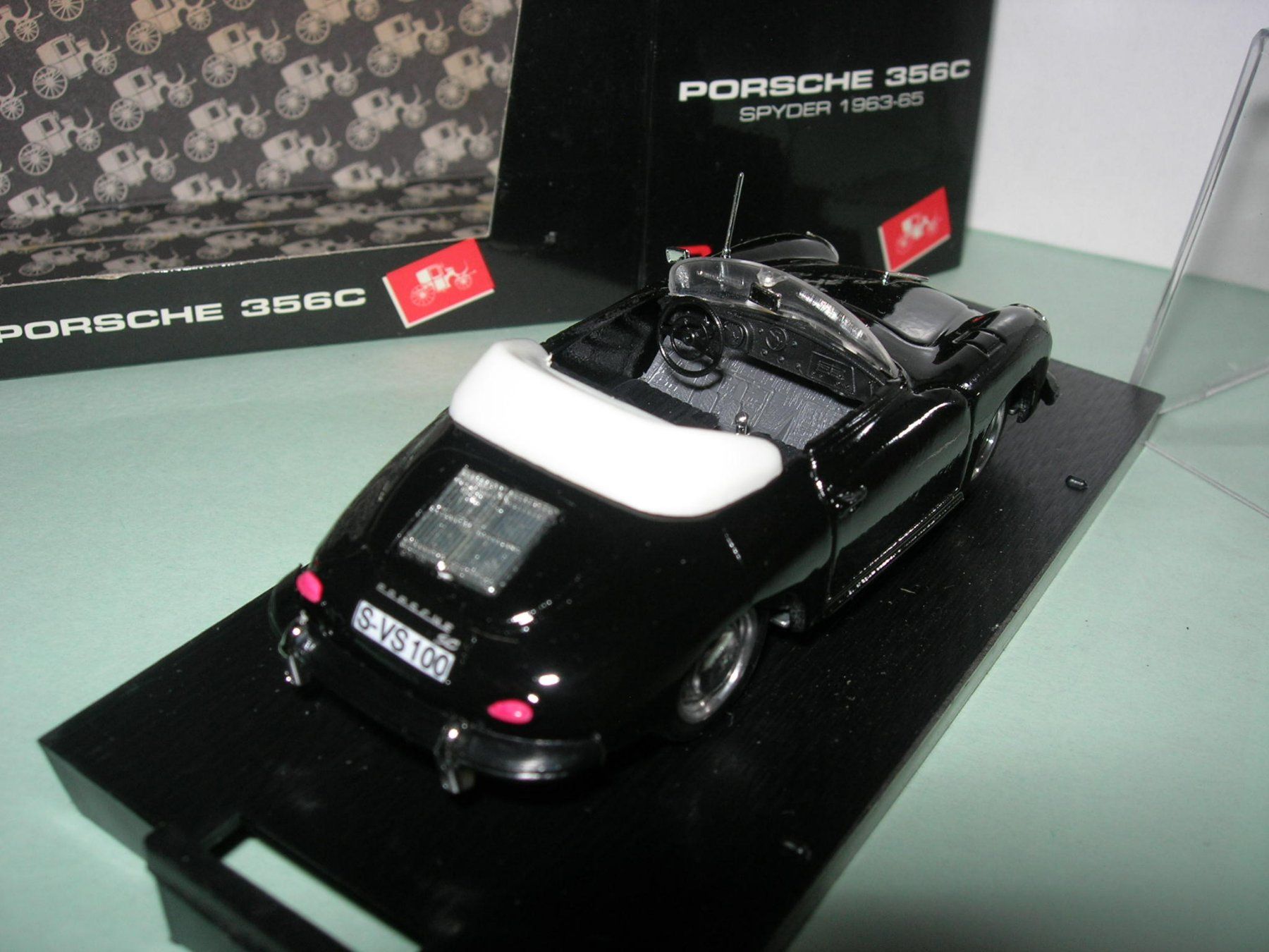 Porsche Modellini d'auto: Porsche 356C Spyder 1963-65  * Brumm 1:43 – Nuovo e nell'imballaggio originale da Hornussen venduto da Amw 2