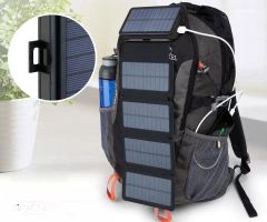 Chargeur Solaire Powerbank 20000mAh avec panneau solaire