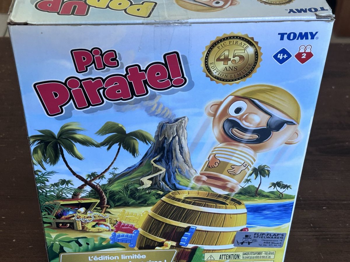 Giocattoli: Pop Up Pirate Pic Pirate – Usato da Läufelfingen venduto da moodi77