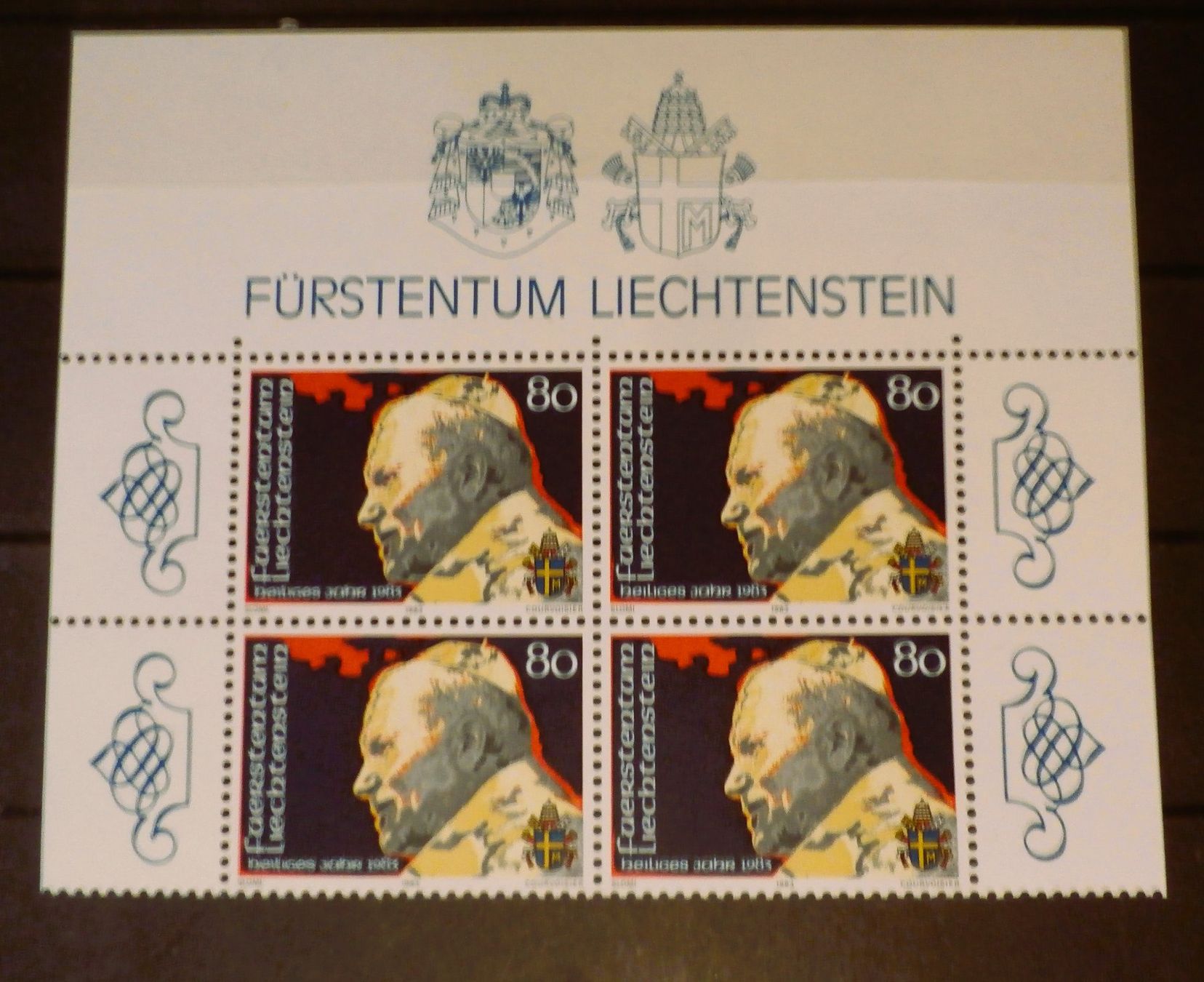 Tutti i francobolli: F L Freimarken 1983 Papst Johannes Paul ** – Nuovo (secondo la descrizione) da Kehrsatz venduto da Bernherb2 1