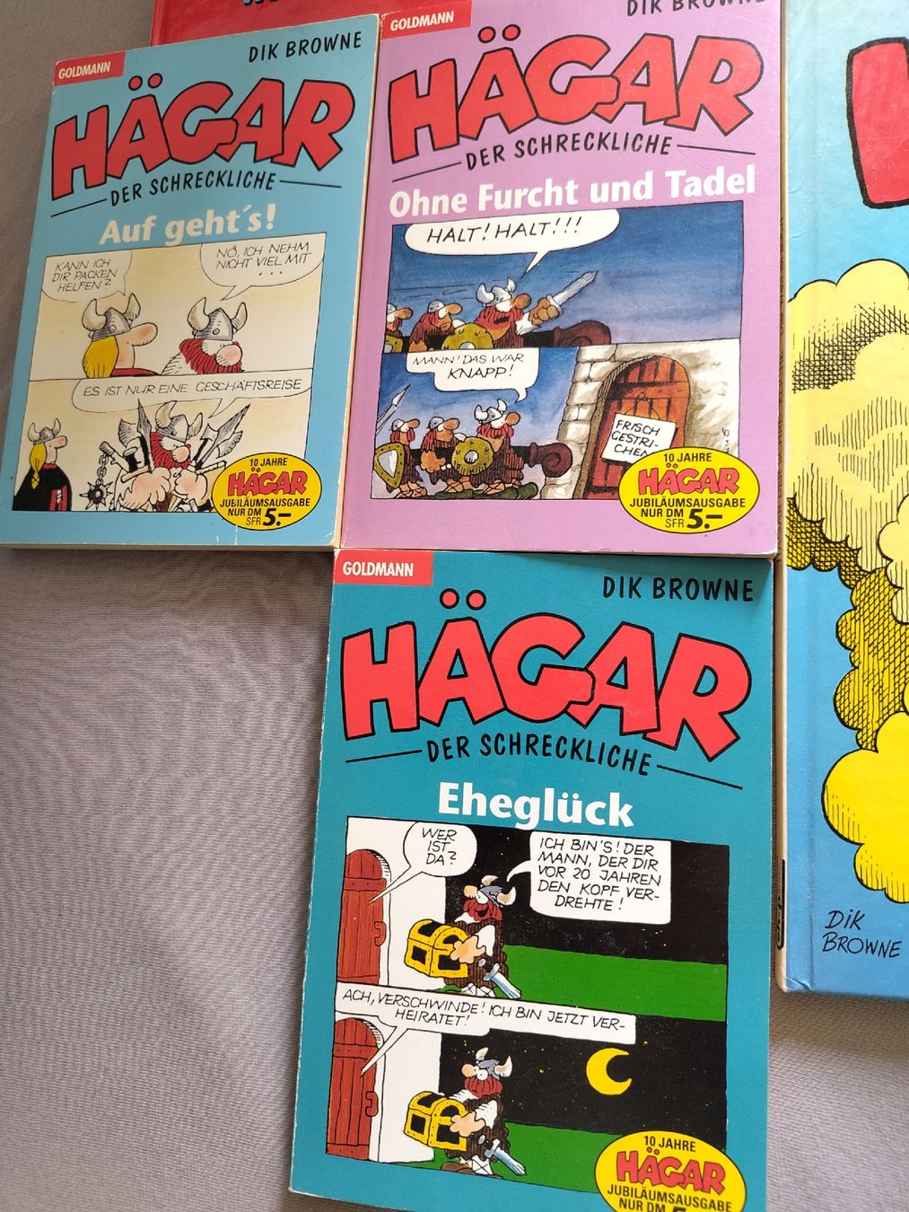 Fumetti: 6x Hägar Comics, 3 mit Hardcover – Usato da Büsserach venduto da Bey23 4