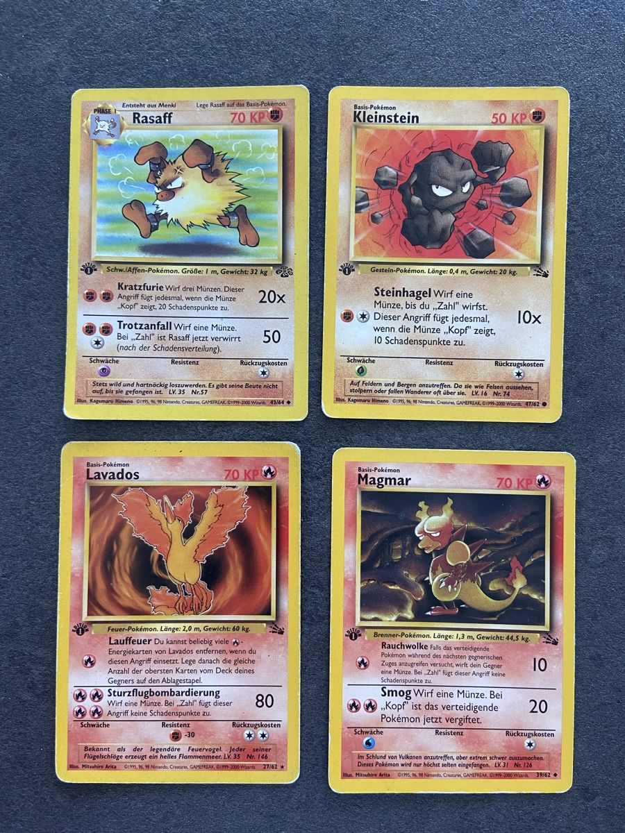 Cartoline: Pokemonkarten 1 Edition – Usato da Niederrohrdorf venduto da andy_s89