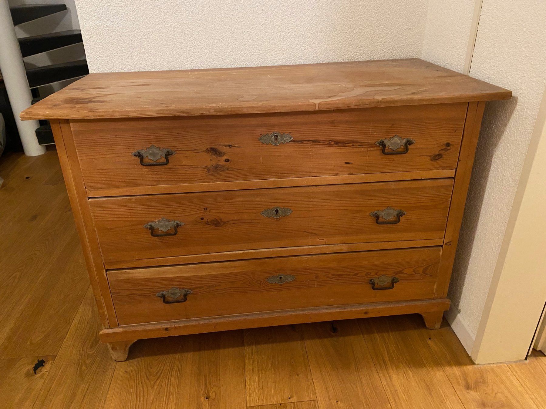 Cassettiere: Massivholzkommode - natur oder ideal für DIY – Usato da Hünenberg venduto da ste_78rv
