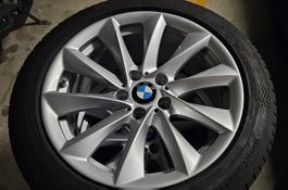 4x BMW Winterrad 225 50 18" 6mm jg.2022 Turbinenstyling 415