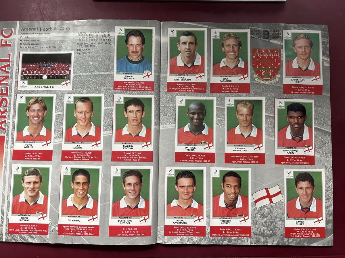 Panini Album: Panini CL Album 1999-2000 – Usato da Binningen venduto da Flagello 3