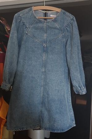 Camaieu schönes Jeanskleid Gr. 38