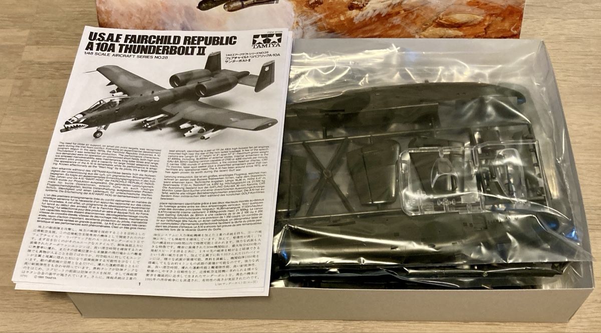 Tamiya Kit di modellismo & Modellini statici: 1/48 Tamiya USAF FR A-10A Thunderbolt II – Nuovo e nell'imballaggio originale da Muttenz venduto da TamiyaFanboy79 1