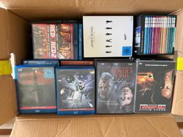 DVD und Blu-Ray Sammlung 187 Stück (Siehe Liste)