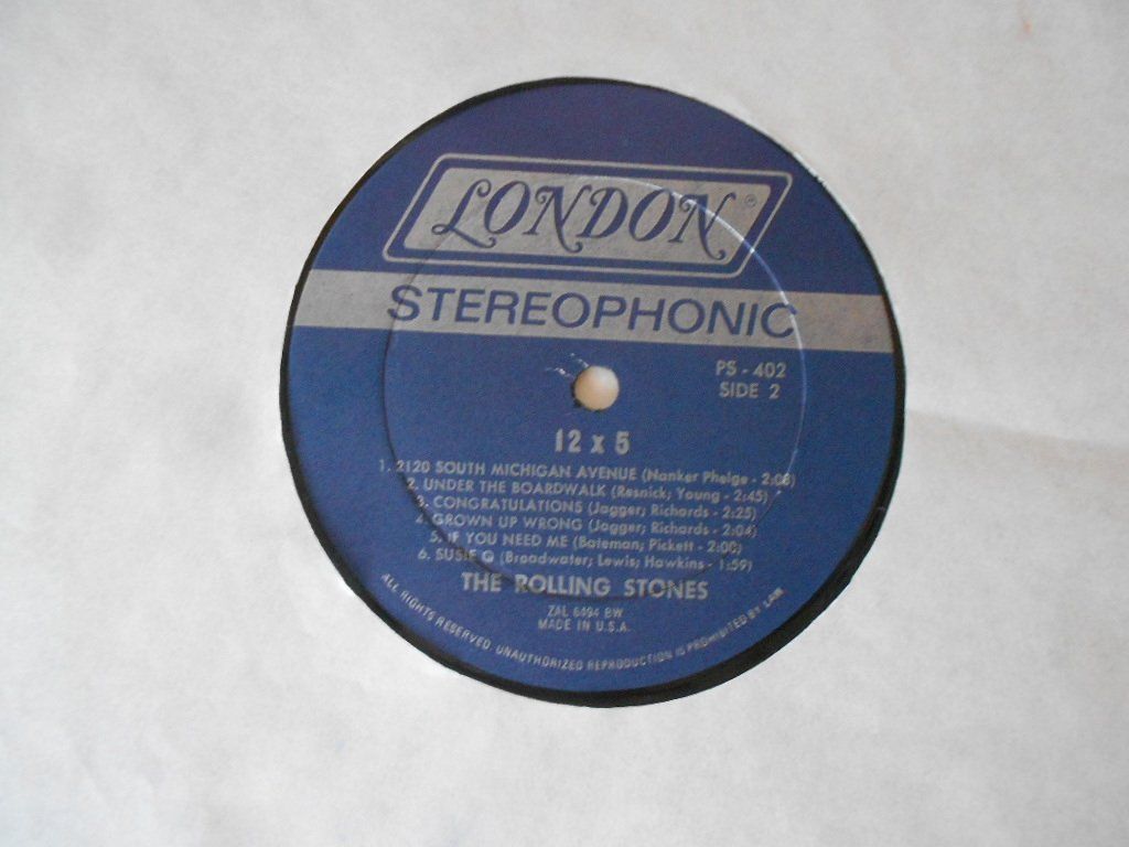 Vinyles: THE ROLLING STONES  -  12 X 5 – D'occasion à Bex par Giorgiob 3