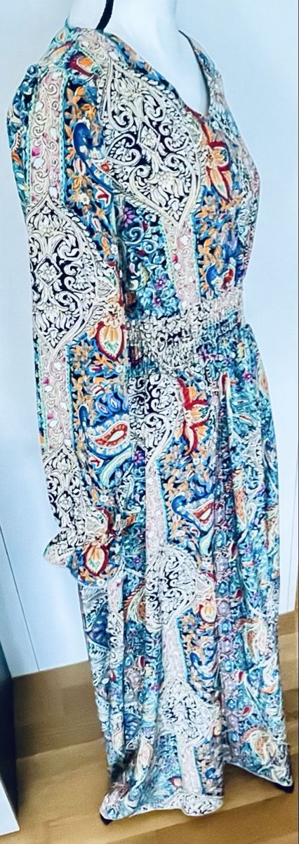 Vestiti: Boho Maxikleid bunt Gr. S Polyester Vintage Look – Nuovo (secondo la descrizione) da Gränichen venduto da RetoLexi 2