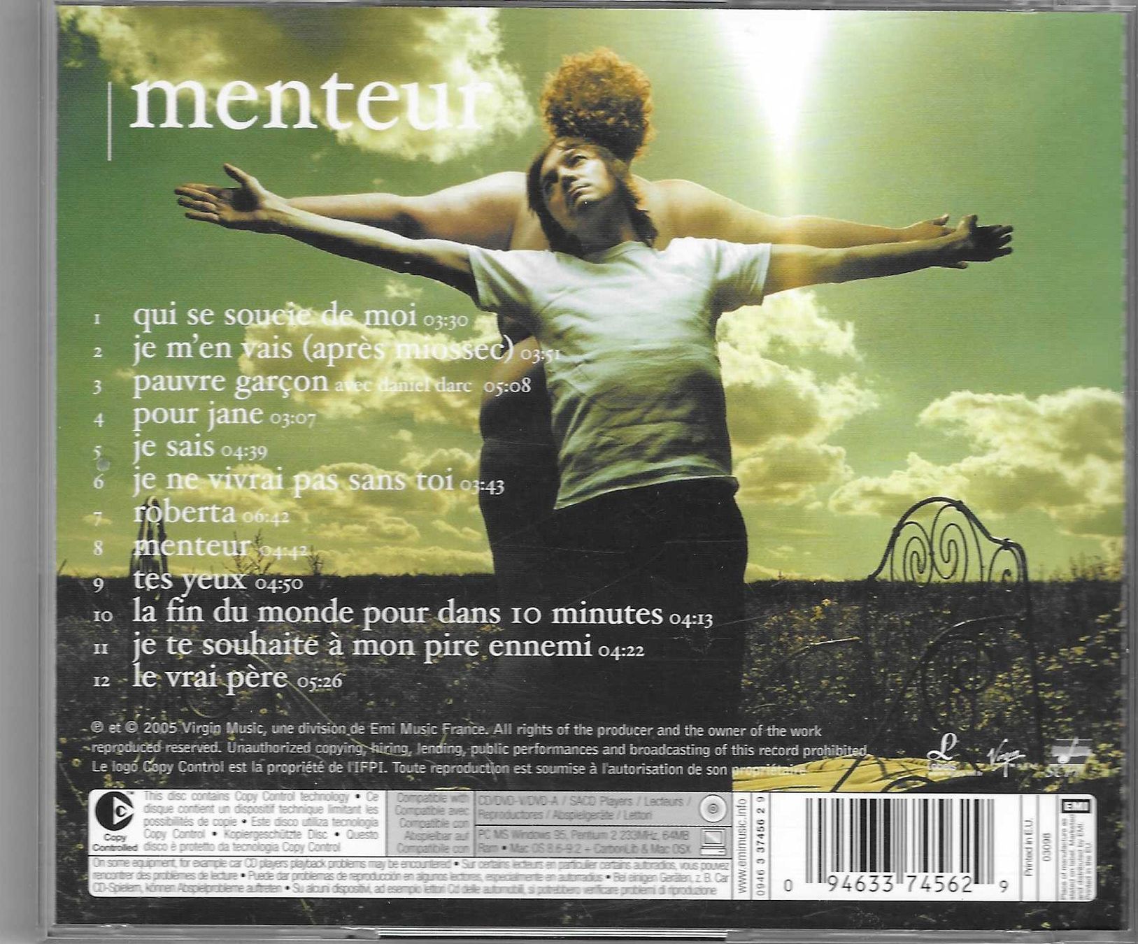 CDs: CALI  -  MENTEUR – Gebraucht aus Bex von Giorgiob 1