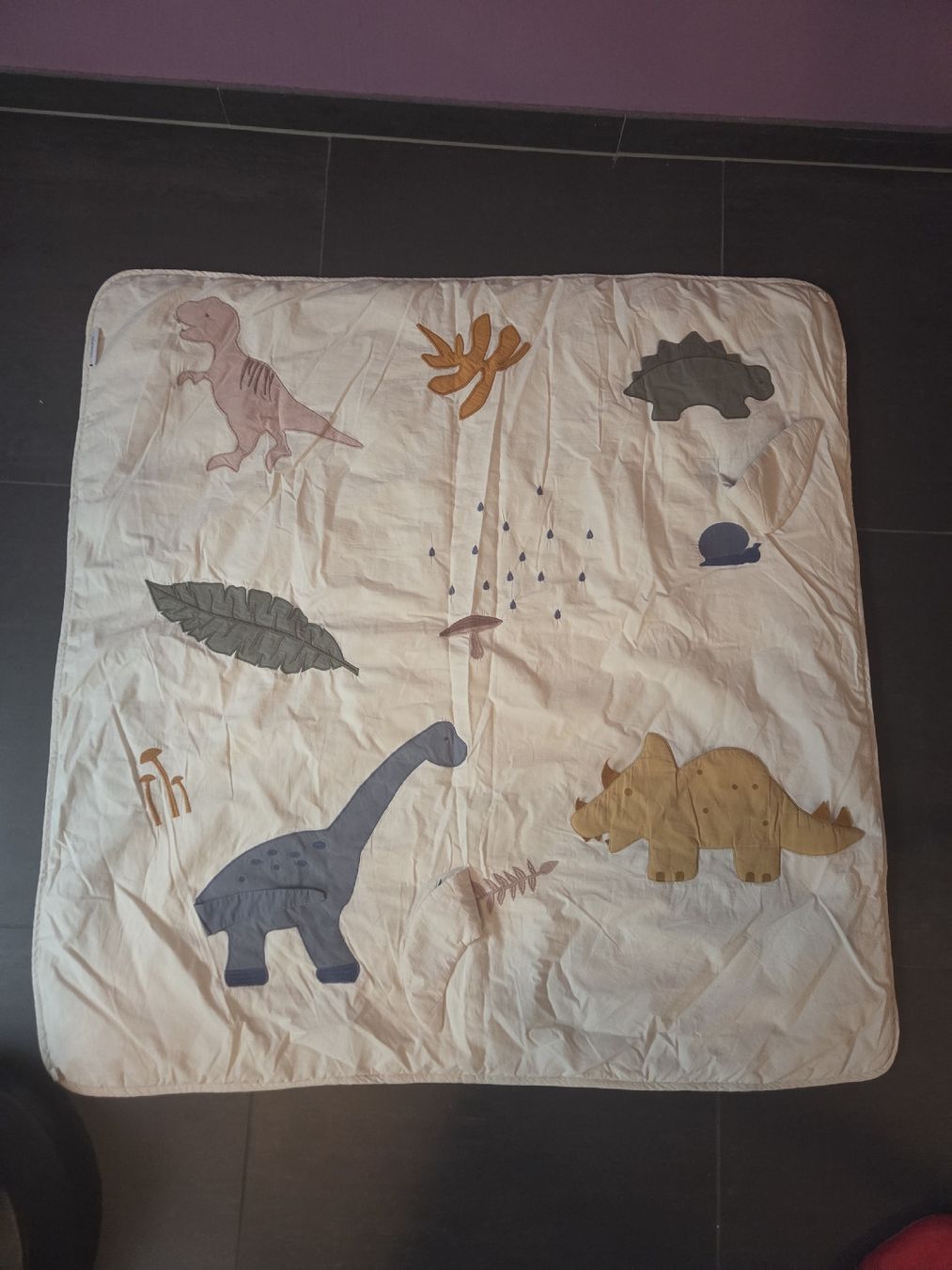 Tappeto da gioco: Spieldecke mit Dinosaurier Motiven. – Usato da Roggwil BE venduto da PopArtStationBern