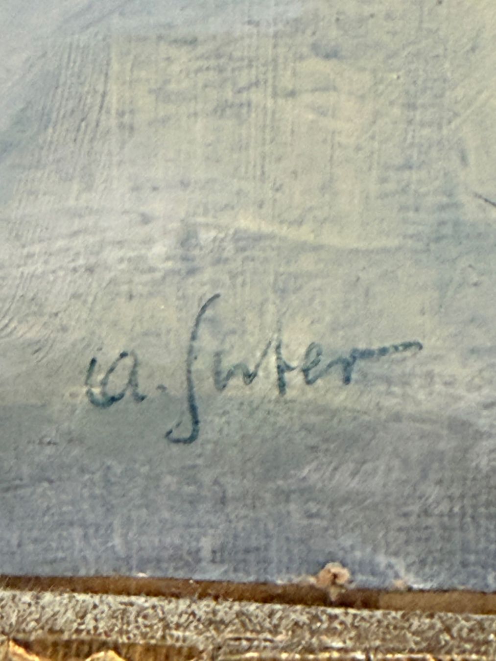 Tableaux: a. suter - Original Gemälde – D'occasion à Basel par PAUL_ART 6