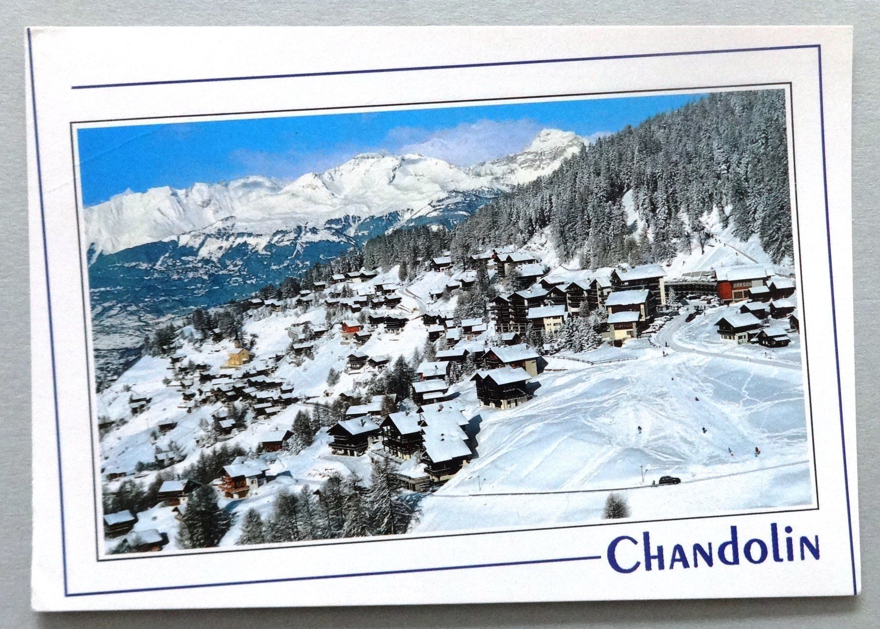 Cartoline postali: Chandolin – Usato da Fétigny venduto da Billy2miny