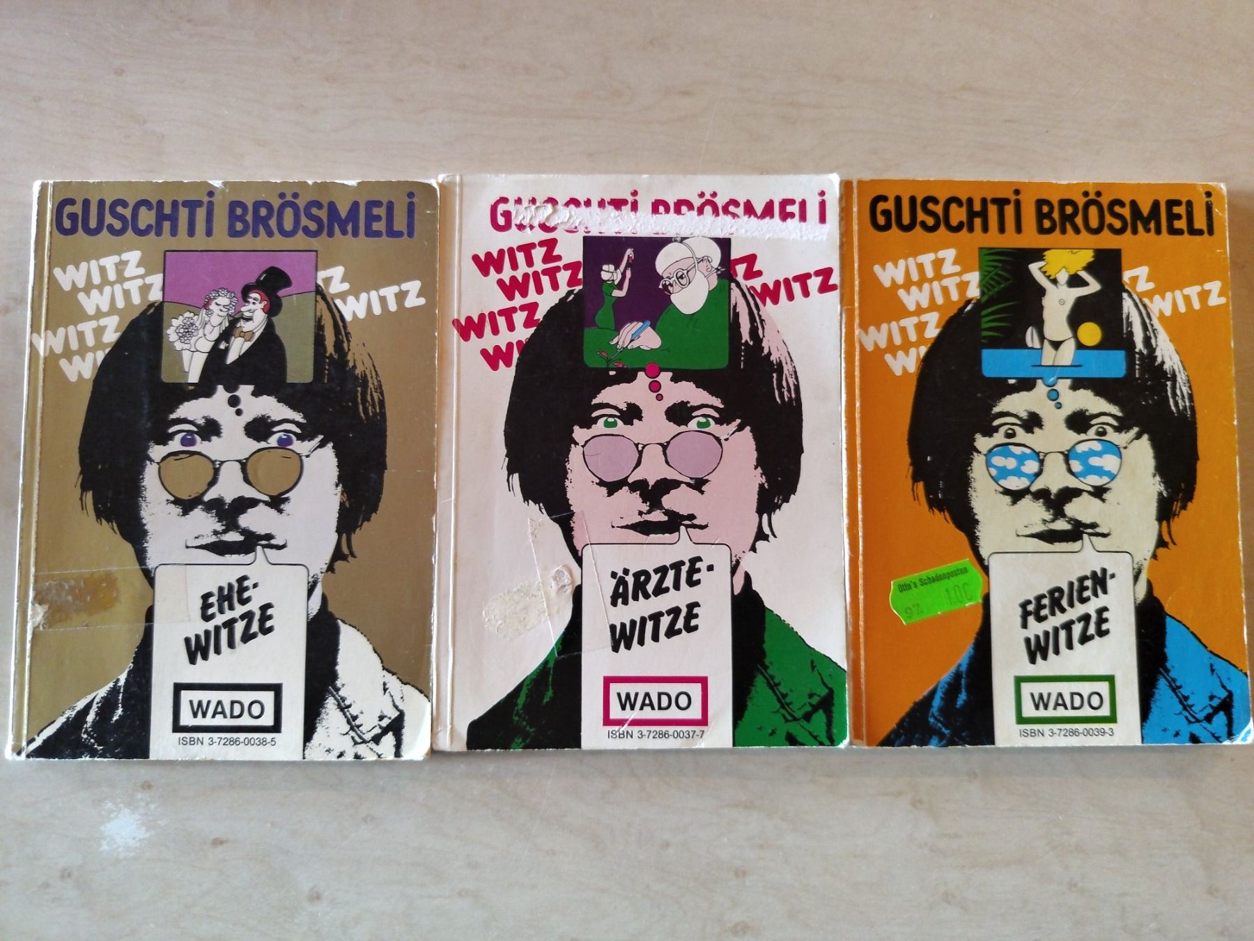 Libri: Witzebücher Guschti Brösmeli – Usato da Bowil venduto da taomi
