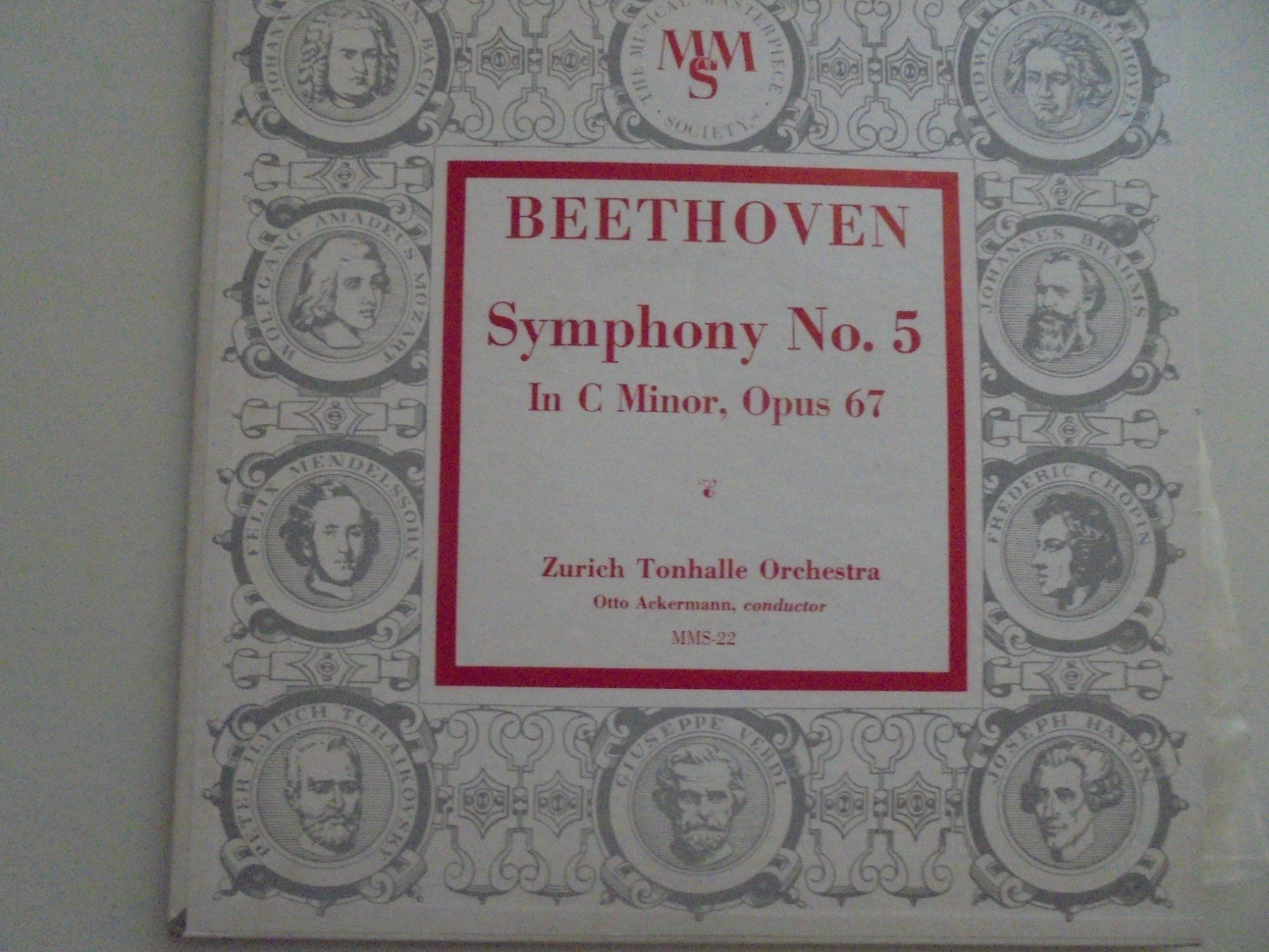 Schallplatten: BEETHOVEN " Symphony no 5 in C Minor. Opus 67 " VG+ – Gebraucht aus Crissier von Promopost