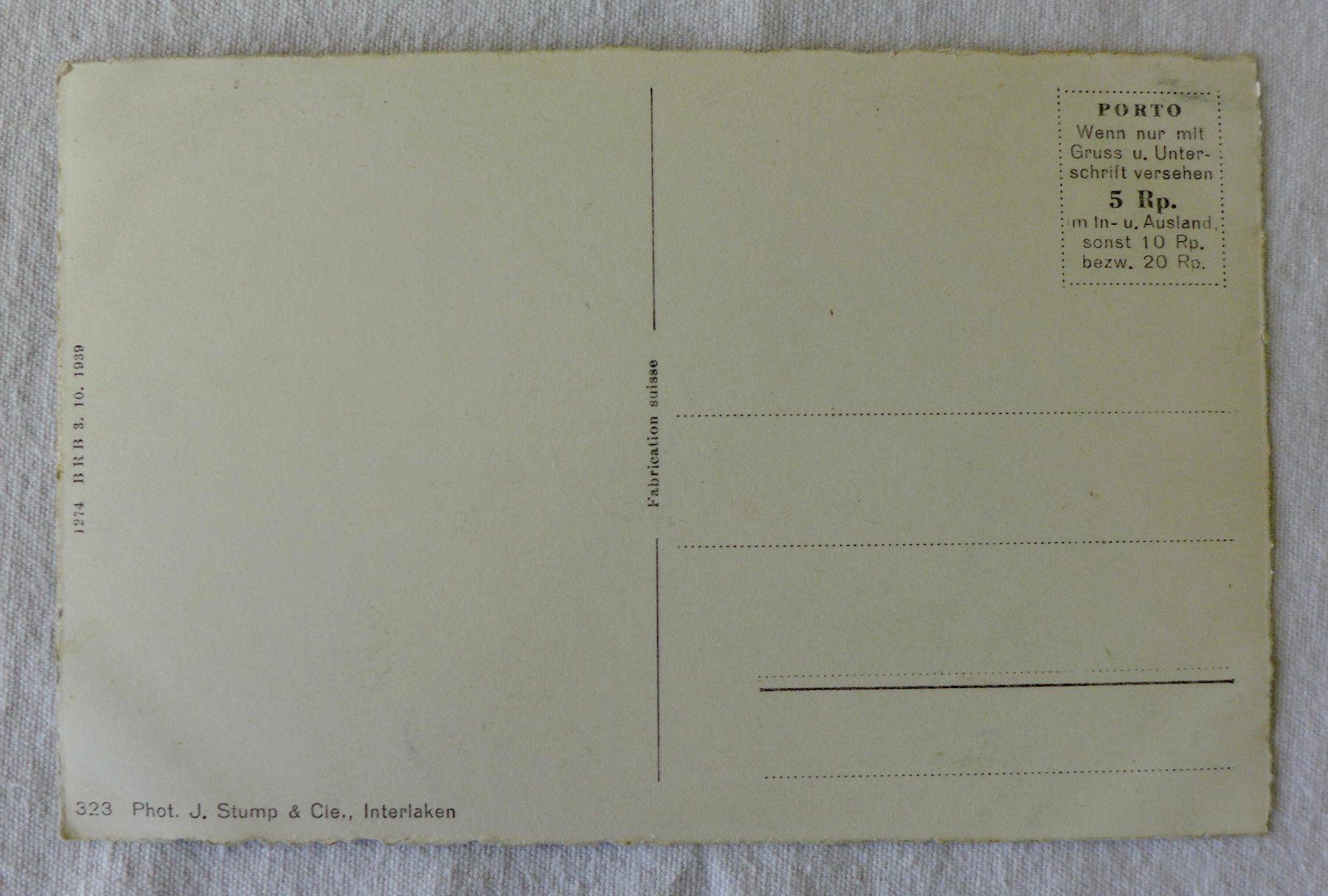 Cartoline postali: AK SCHYNIGE PLATTE BE mit Bahn, belebt – Usato da Wallisellen venduto da aloa09 1