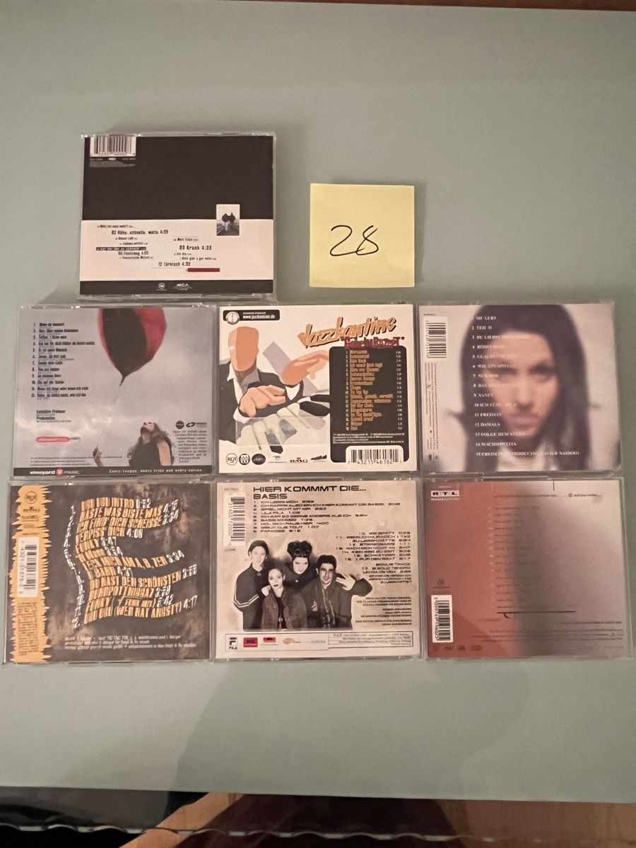 CDs: CD Pack deutschpop 7stk. (Nr.28) – Gebraucht aus Bettlach von tiz_vdb2