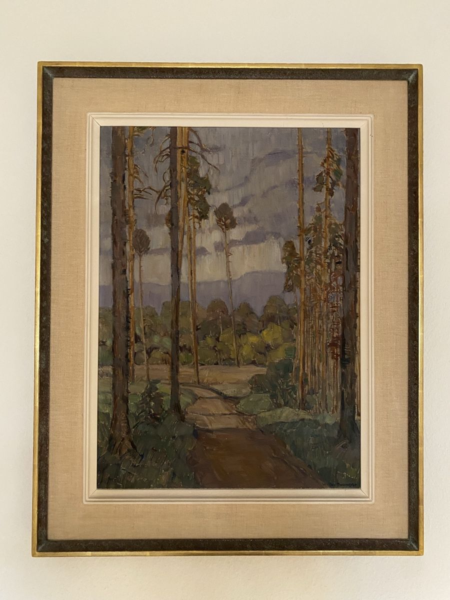 Poster & Bilder: Altes Bild Wald – Gebraucht aus Zürich von suslette