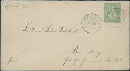 GRS Klosters - Zwergstempel - Helvetia - Brief - EF > D NI