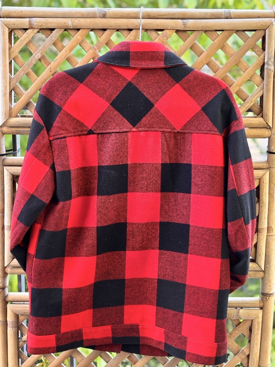 Giacche: Rote Holzfällerjacke, Grösse 36 – Usato da Zürich venduto da summertime01 1
