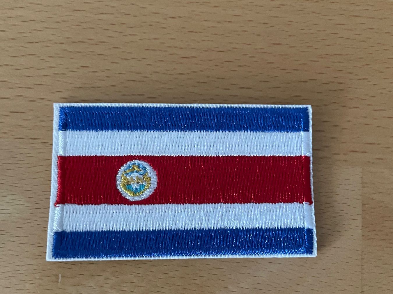 Toppe: Costa Rica  Flagge Patch Sticker Aufnäher – Nuovo (secondo la descrizione) da Horn venduto da abutre72