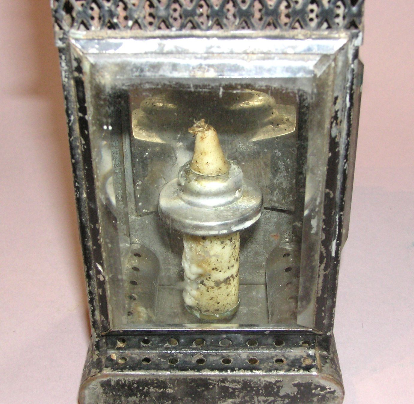 Lampade: ANTIKE KERZENLATERNE LERCH BURGDORF – Usato da Grenchen venduto da Antique-hunter 3