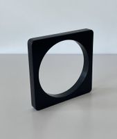 Armreifen Plexiglas schwarz - gross - neu
