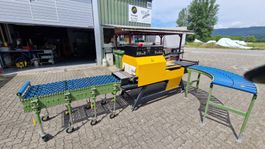 Schrumpfverpackungsmaschine IS-420/KT-500 mit Rollenbahn
