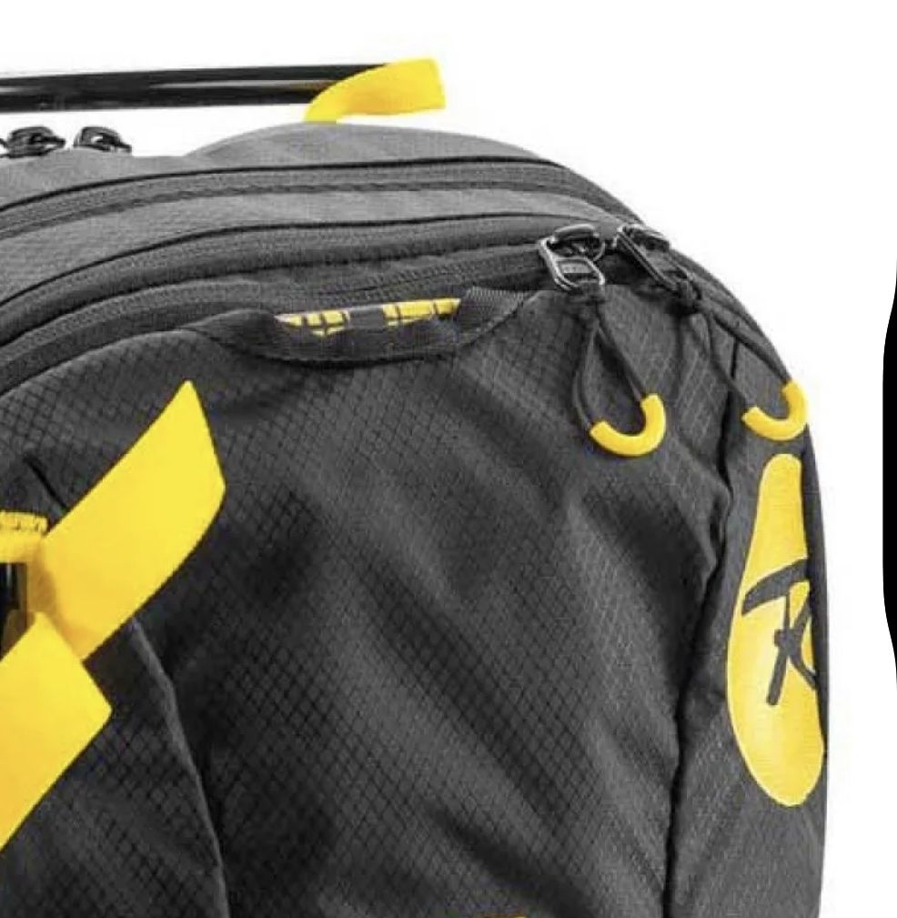 Rossignol Zaini: Rossignol Rucksack, schwarz-gelb – Usato da Zürich venduto da jeroendy 1