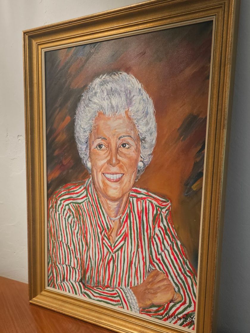 Dipinti: Viktor H. Bächer Original Portrait Gemälde Oel auf Leinen – Usato da Pfäffikon ZH venduto da eric0113 1