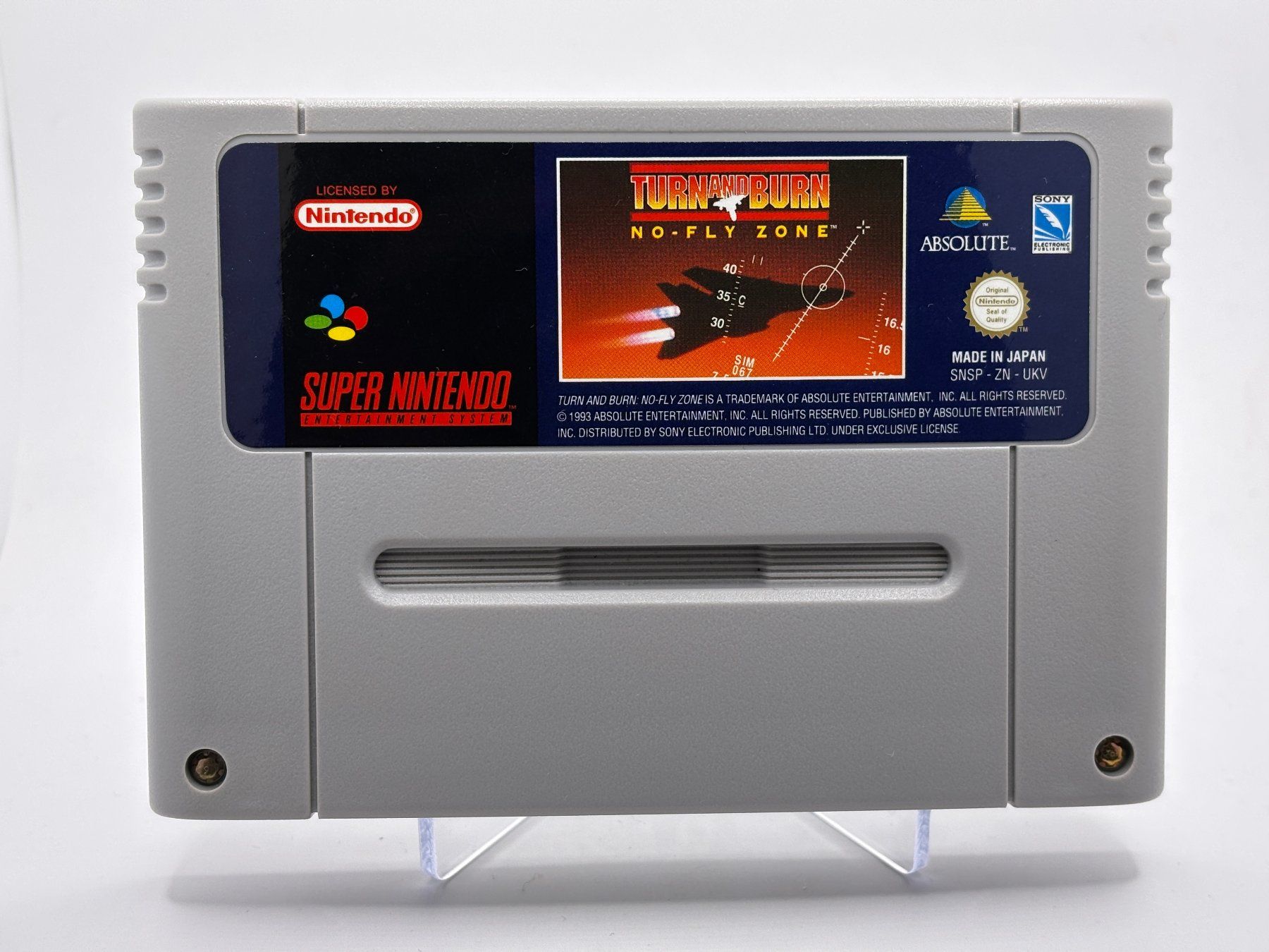Giochi: SNES - Turn and Burn: No-Fly Zone – Usato da Allschwil venduto da Bullach