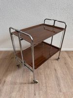 Vintage Mid-Century Servierwagen aus Metall