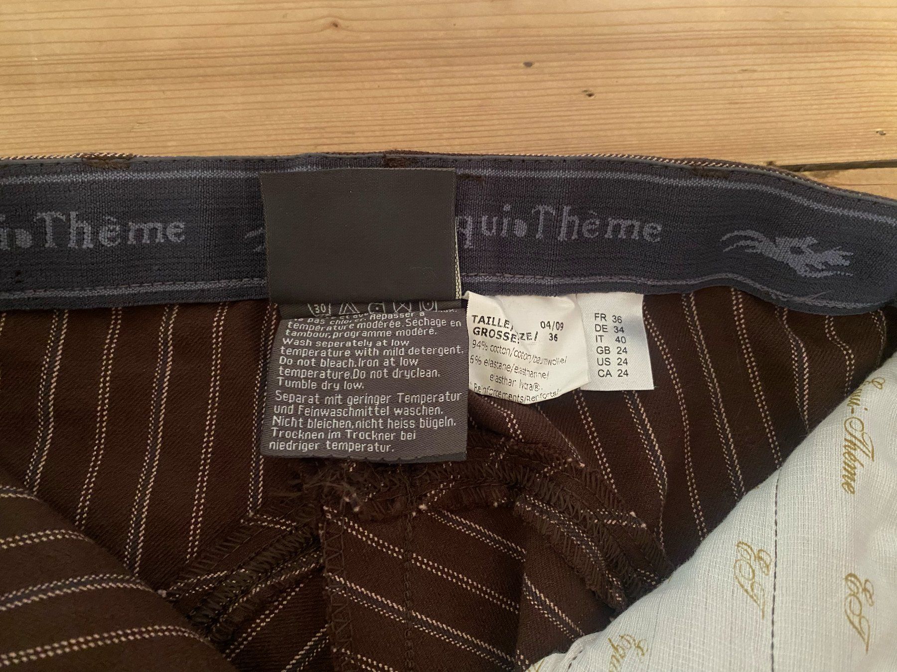 Pantaloni: Reithose Kniebesatz, Neu, Equi-Theme, Gr. 34 – Nuovo (secondo la descrizione) da Zürich venduto da sultaninchen 2