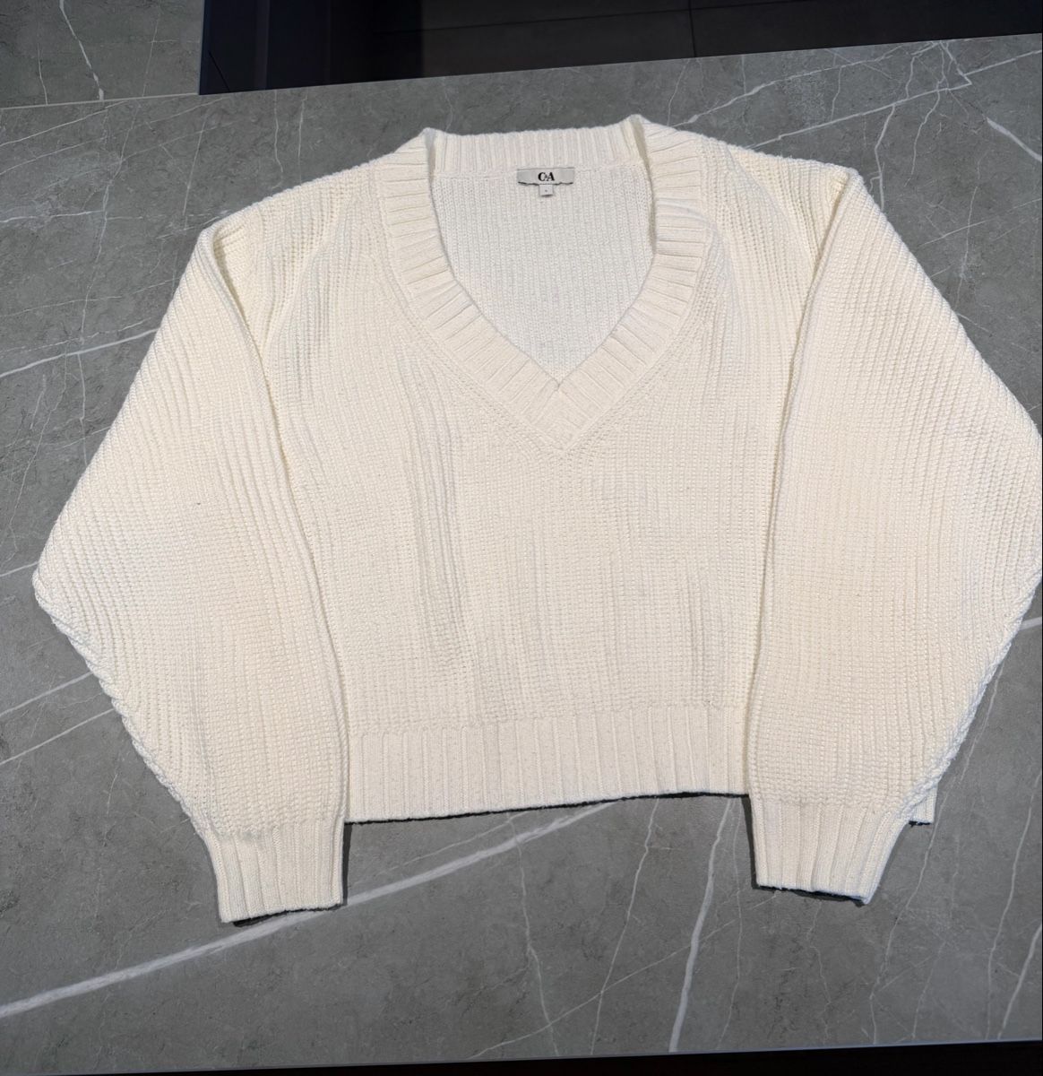 Kleiderpakete: 2 Pullover Zara und C&A Cremeweiss Grösse L – Gebraucht aus Kappel SO von Janni07 2