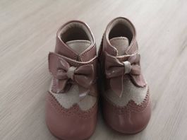 Leder Schuhe Mädchen zartrosa Grösse 20 / 21