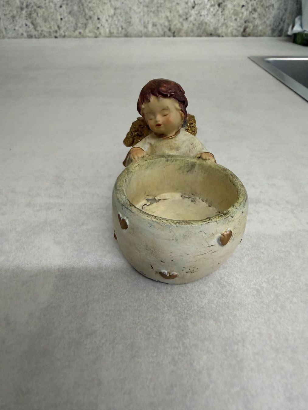 Statuette: Engel mit Teelicht – Usato da Geroldswil venduto da Jeremy11
