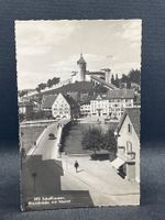 Schaffhausen. Rheinbrücke mit Munot