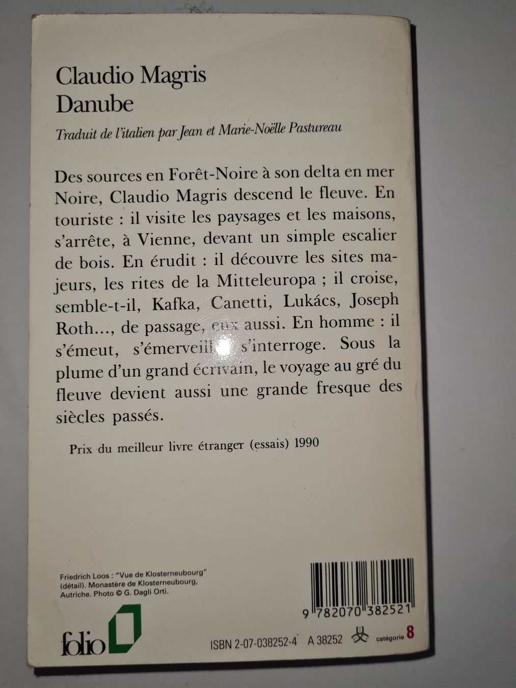 Libri: "Danube" de Claudio Magris – Usato da Zürich venduto da pleco12 1