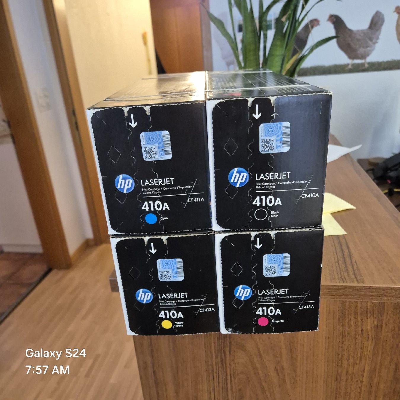 Hewlett Packard Cartucce per stampanti & toner: Set HP Laser Jet  Toner Typ 410A – Nuovo e nell'imballaggio originale da Mörschwil venduto da Gefluegel-Gourmet 1
