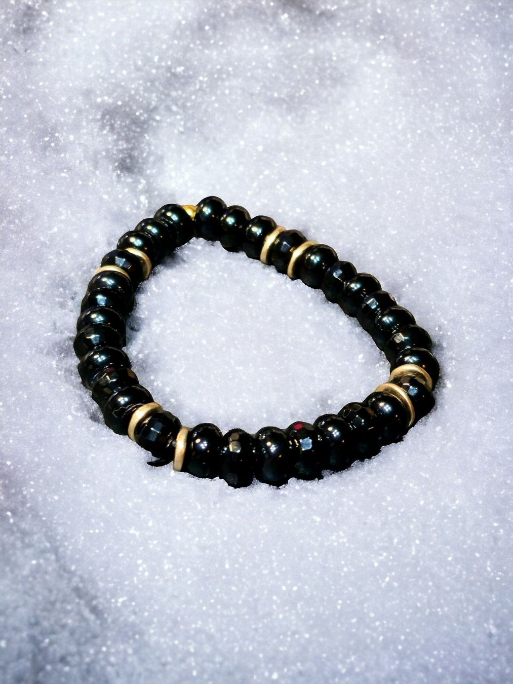 Bracciali & Braccialetti: Armband Onyx und Bronze – Nuovo e nell'imballaggio originale da Aarau venduto da Schmuckhoehle_MD 7