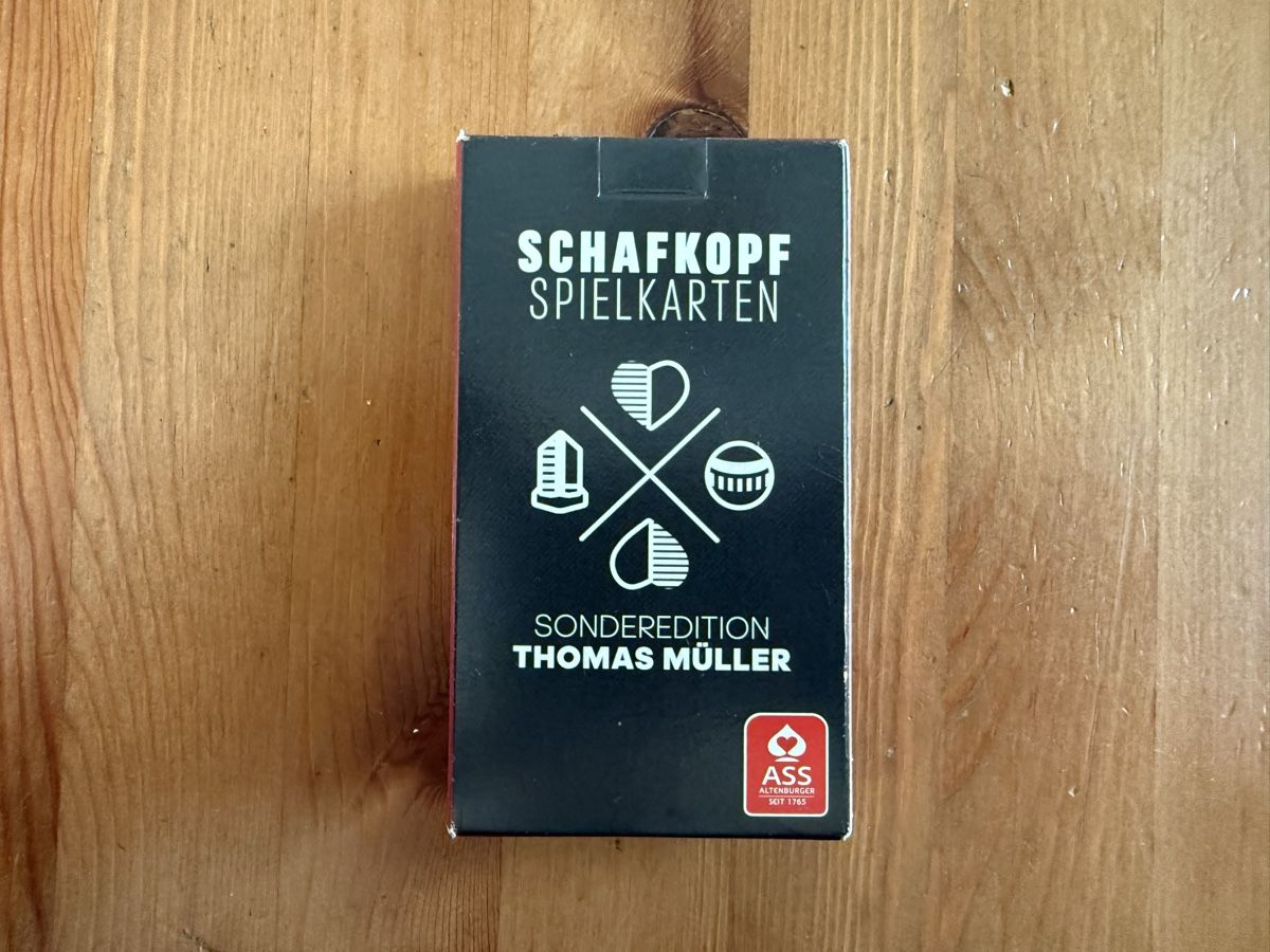 Giochi: Schafkopf - Thomas Müller – Nuovo (secondo la descrizione) da St. Niklausen OW venduto da roc2554