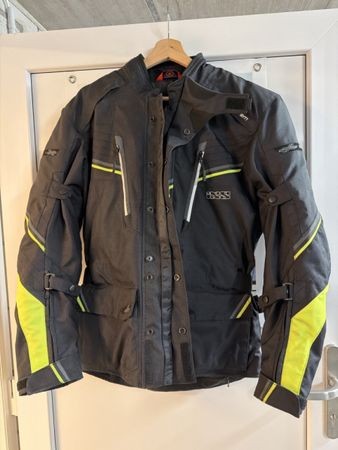 iXS Motorrad Kombi Jacke + Hose schwarz Gr. M