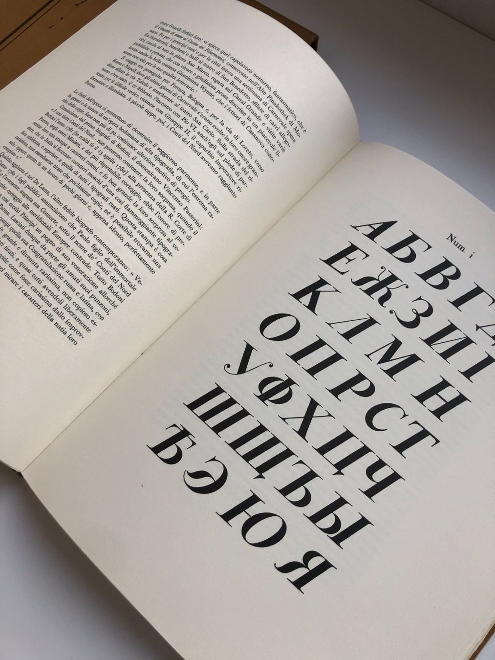 Libri: Rares Buch über Typografie von BODONI – Nuovo (secondo la descrizione) da Zürich venduto da laurissima 6